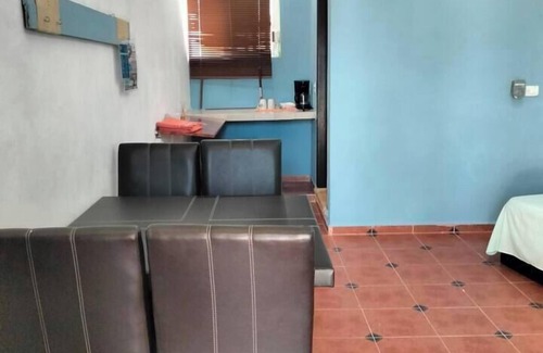 Celestun Apartment | Villa Gabriela #1 family room, 3 min from the beach