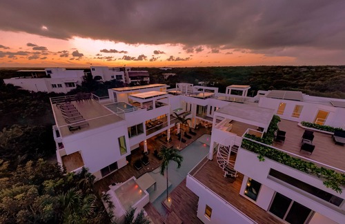 Tulum City Center Villa | Villa Hurakán - Largest #1 Booked Mansion, Indoor Pool, Gym, Chef, Walk to Beach