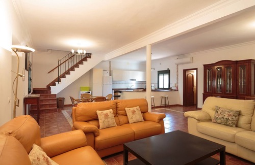 Marchena Villa | Villa Los Pinos with Pool, Wi-Fi, A/C, Terrace & Garden