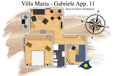 Koelpinsee Villa | Villa Maria Gabriele Whg 11