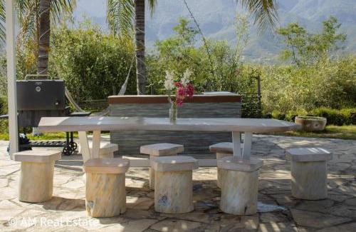 Santiago Ski Chalet | Villa Santorini - Quinta con alberca en el barrial Santiago NL