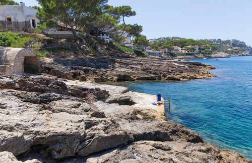 Port d'Andraitx Villa | Villa Seldwyla, aire acondicionado, wifi, piscina, aparcamiento, acceso al mar, embarcadero privado