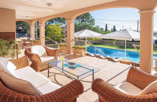 Sa Cabaneta Villa | Villa "Vista Mar y Tierra" with Sea View, Pool, Garden, A/C & Wi-Fi