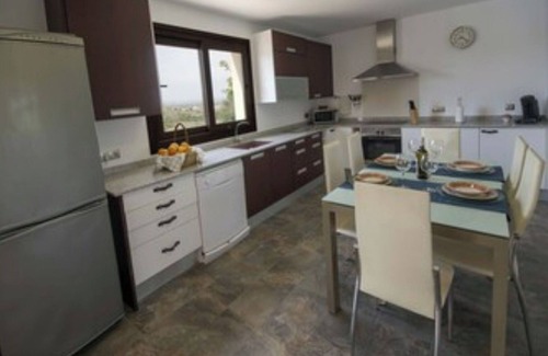 Es Palmer Ski Chalet | Villa with pool in front of Es Trenc