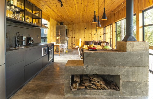 Rio Rufino Cabin | Vivenda das Araucárias - Banheira/Lareira/natureza Para Casais ou Família