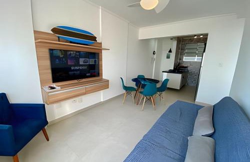 Jose Menino Apartment | Vivendo o Sonho à Beira da Praia: Vista Panorâmica