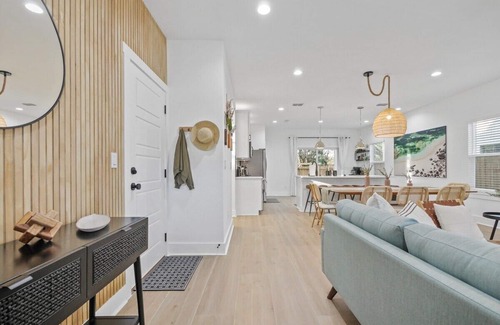 Vilano Beach House | Walk 2 Beach | Pool | Firepit | Game Room | EV