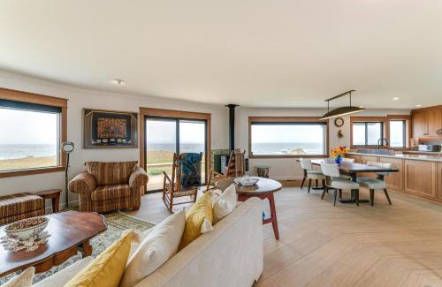 Caspar House | Walk to Beach Luxury Oceanfront Escape in Caspar