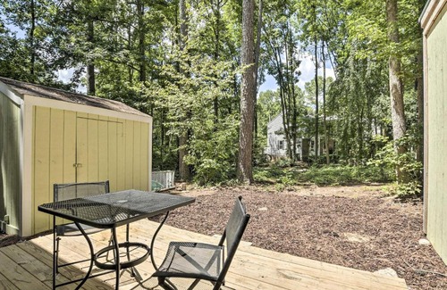 Taylor's Pond House | Walk to Dtwn and Breweries Townhome in Cary!