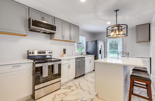 Macon House | Walk to Mercer University Home with Yard in Macon!