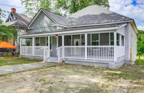 Macon House | Walk to Mercer University Home with Yard in Macon!