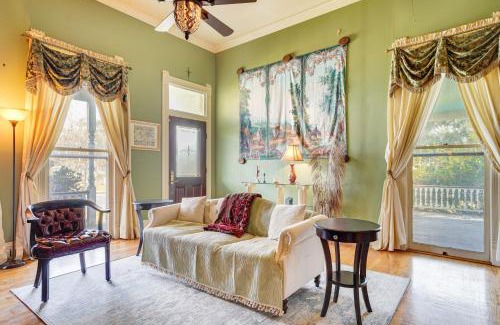 Jeanerette House | Walk to Parks and Cafes Historic Home with Fireplace