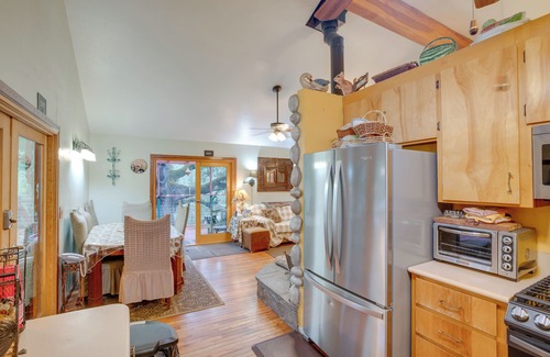 Placerville Cabin | Walk to River: Secluded Placerville Cabin w/Deck