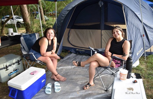 Cullman RV Rental | Walk To ROCK THE SOUTH IN CULLMAN ALABAMA SHADED Tent Camping/Car Camping