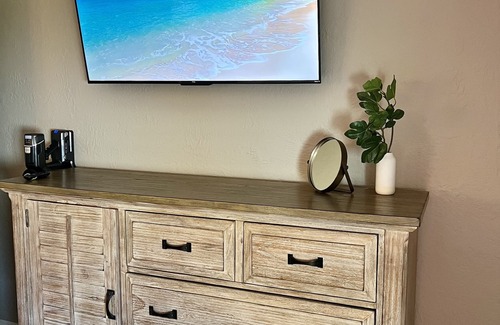 Sunny Shores House | Walk to the beach! Spacious home with comfy beds, game room, & fenced yard.