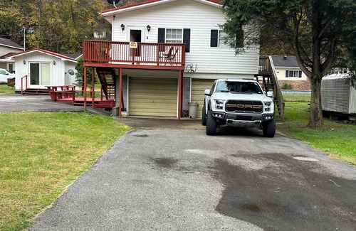 Matewan House | Walking distance to gas station/riding passes, and the famous Sherry Bo’s diner