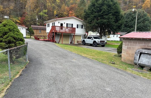 Matewan House | Walking distance to gas station/riding passes, and the famous Sherry Bo’s diner