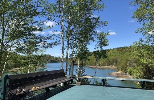 Lubec House | Water front house. A deck you will not want to leave!