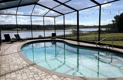 Dade City House | Water's Edge - a lakefront oasis. 10 peaceful, private acres w' stunning views.