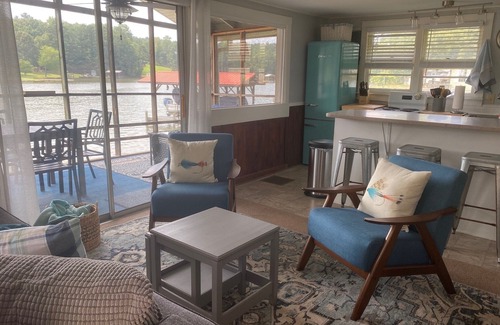 Greenwood House | Water Views Everywhere - Lake Front Cottage with Private Dock and Boat Ramp