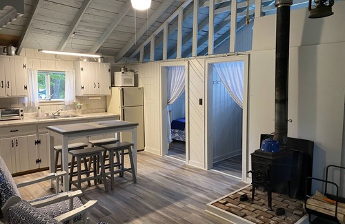 Sinclair Cabin | Waterfront cabin with access to Long Lake and Mud Lake.