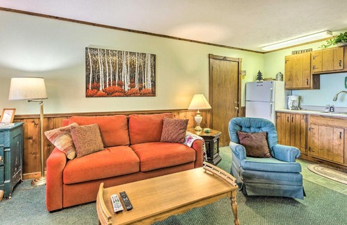 Glen Arbor Apartment | Waterfront Glenn Lake Condo Gas Grill and Views