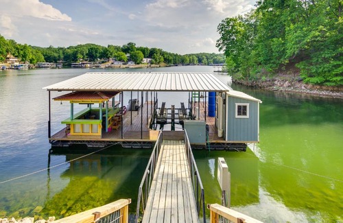 Sunrise Beach House | Waterfront Home with Views and Dock in Sunrise Beach!