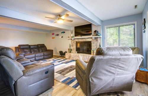 Sunrise Beach House | Waterfront Home with Views and Dock in Sunrise Beach!