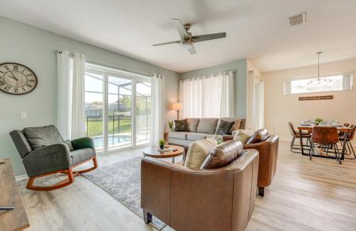 Sunset Lakes House | Waterfront Home with Private Pool 5 Mi to Disney!