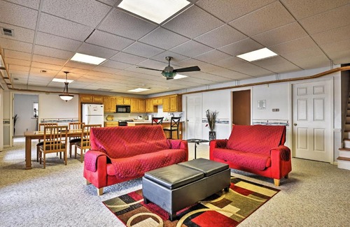 Mayhew Apartment | Waterfront Lake Norman Duplex with Pool and Boat Dock!