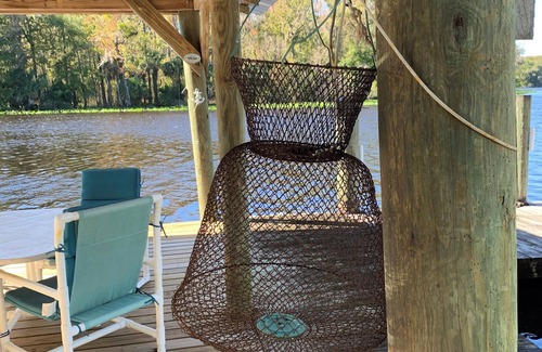 Satsuma House | WATERFRONT RETREAT ON RIVER WITH LG DOCK AMAZING VIEWS & WILDLIFE