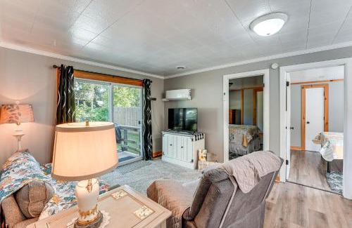 Wayland Apartment | Wayland Retreat with Deck Walk to Downtown!