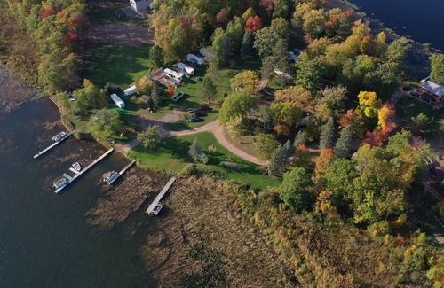 Garrison Resort | We are a resort that has both cabins and RV rental sites.