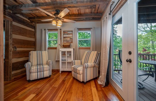 Sunset Cove House | White Oak Point | Historic, Lakefront Cabin on Lake Lure