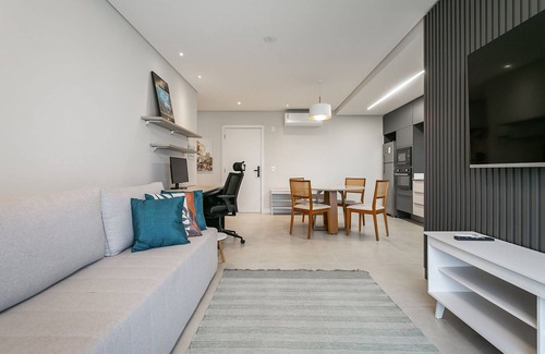 Jurere Apartment | WI-FI 1000MB | 800m from Jurerê Beach #JA32