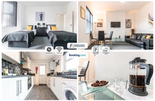 Leigh House | Wigan Short Let Spacious 4BR, Contractors Welcome