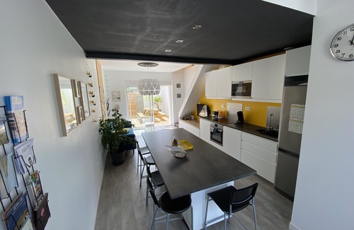Wimereux House | Wimereux-center: Le Réservoir, comfortable house with 2 bedrooms for 5 people, terrace