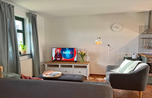 Dargun Apartment | Wohnung in Dargun mit Pool und Streichelzoo