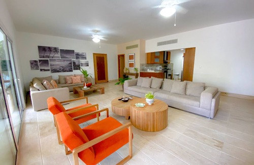 Puerto Bahia Apartment | Wonderful 3-bedroom Apartment with Private Jacuzzi & Backyard in Las Terrenas