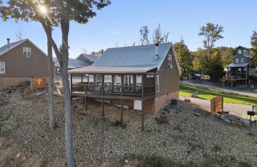 Bryant House | Wood Haven Cabin with a hot tub fire pit & indoor pool