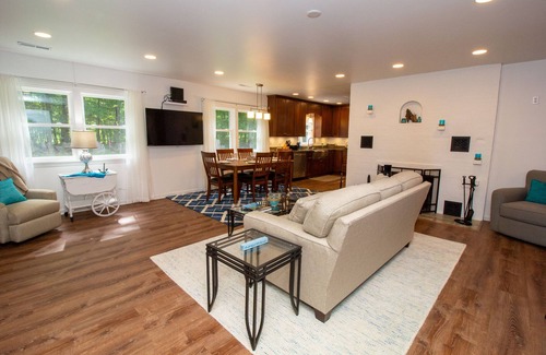 Chesterton House | Woodsy Retreat w/River Near Dunes - ADA Friendly