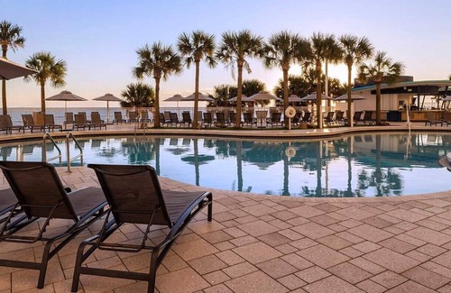 Seabreeze Historic District Resort | Wyndham Ocean Walk - 1 Bedroom Deluxe with a Balcony - Sleeps 4! Beach Resort