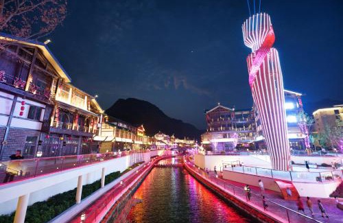 Yongding Hotel | YanYuJian art hotel or Sandstone Painting Handicraft Exchange Gallery Hotel