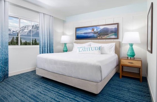 South Lake Tahoe Hotel | Year-round Heated Pool Delights in Serene Tahoe Surroundings! Pets Allowed Here