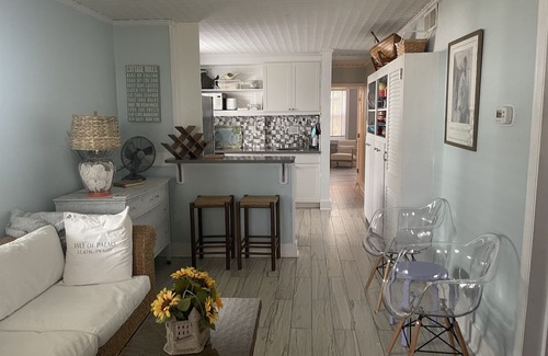 Isle of Palms Cottage | Your Perfect Island Getaway Only 250 Yards from Beach! 1st Floor of Duplex House