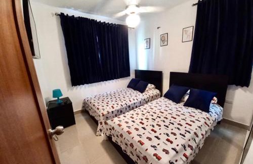 Llanos de Gurabo I Apartment | Your Space piscina, parque infantil, 3 habitaciones , Res Breezes Santiago