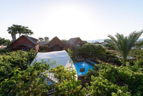 בקתות בצל הגפן