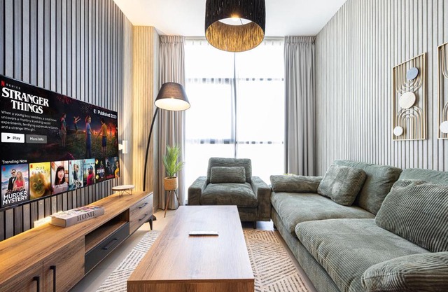 شقة رائعة بغرفة نوم واحدة وصالة في الممشى - The Sapphire