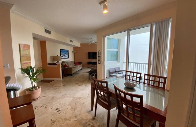 1 Bd across from beach walk to BalHarbor Shops,restaurants,supermarket & shops