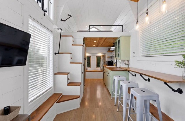 #1 Junior Mint · Junior Mint @ Acony Bell Tiny Home Village